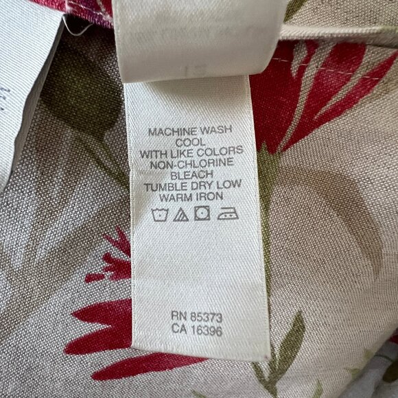 Liz Claiborne First Issue Wrap Skirt, Knee Length, Linen Blend, Size 12, EUC! - Picture 8 of 10